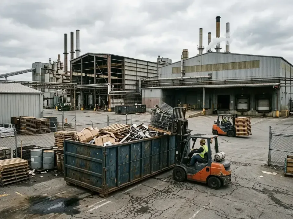 industrial-factory-scrap-conta-003 — frequently asked questions, Cheap Roll-off Dumpster Rentals in Johnston City, IL